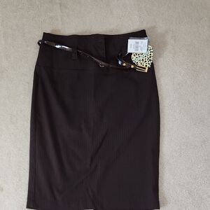 Heart Soul Espresso Pencil Skirt